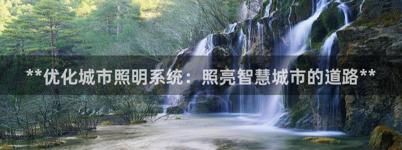 **优化城市照明系统：照亮智慧城市的道路**