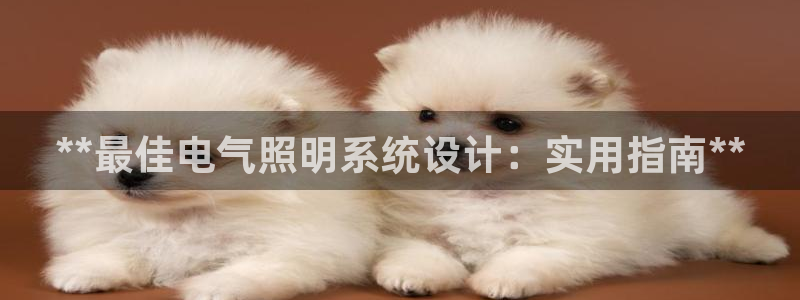 **最佳电气照明系统设计：实用指南**