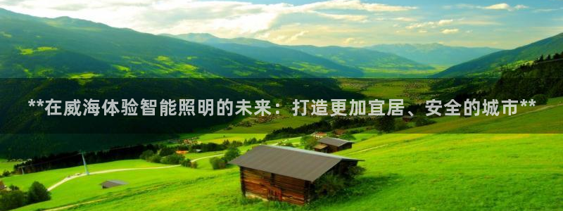 **在威海体验智能照明的未来：打造更加宜居、安全的城市**