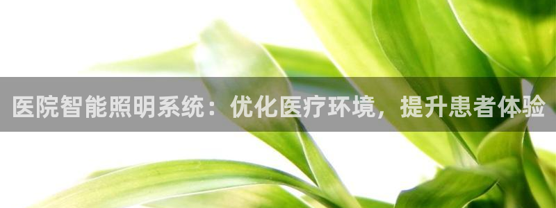 医院智能照明系统：优化医疗环境，提升患者体验