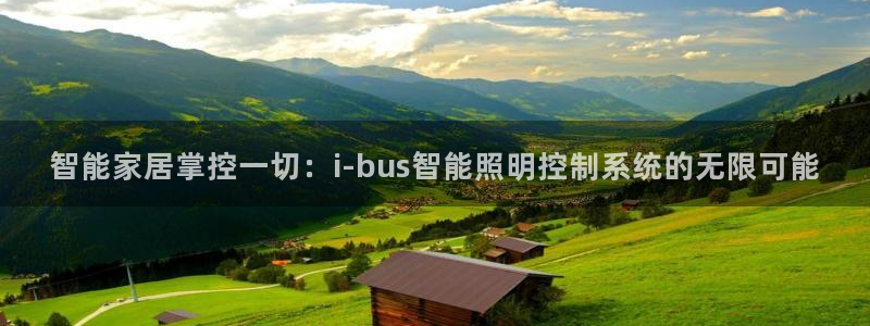 智能家居掌控一切：i-bus智能照明控制系统的无限可能