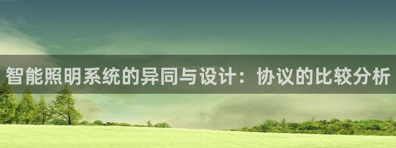 智能照明系统的异同与设计：协议的比较分析