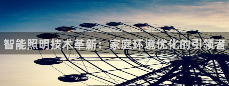 智能照明技术革新：家庭环境优化的引领者