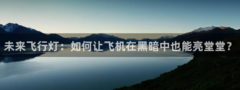 未来飞行灯:如何让飞机在黑暗中也能亮堂堂?