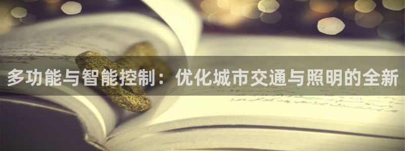 多功能与智能控制：优化城市交通与照明的全新
