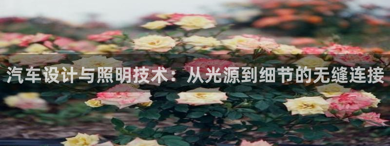 汽车设计与照明技术：从光源到细节的无缝连接