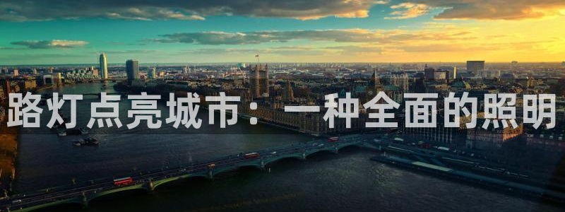 路灯点亮城市：一种全面的照明