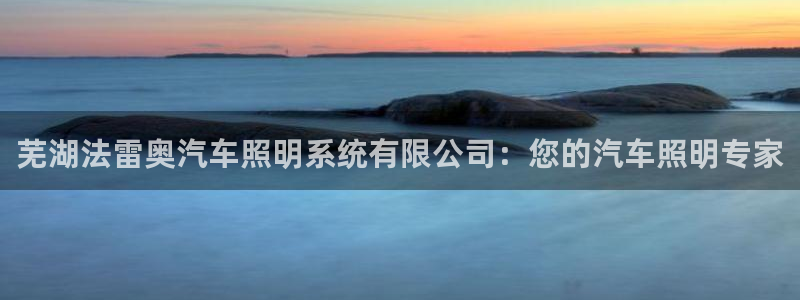 芜湖法雷奥汽车照明系统有限公司：您的汽车照明专家